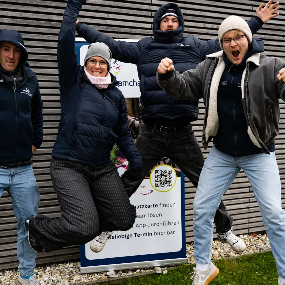 Dein Team in Bewegung bei der Teamchallenge