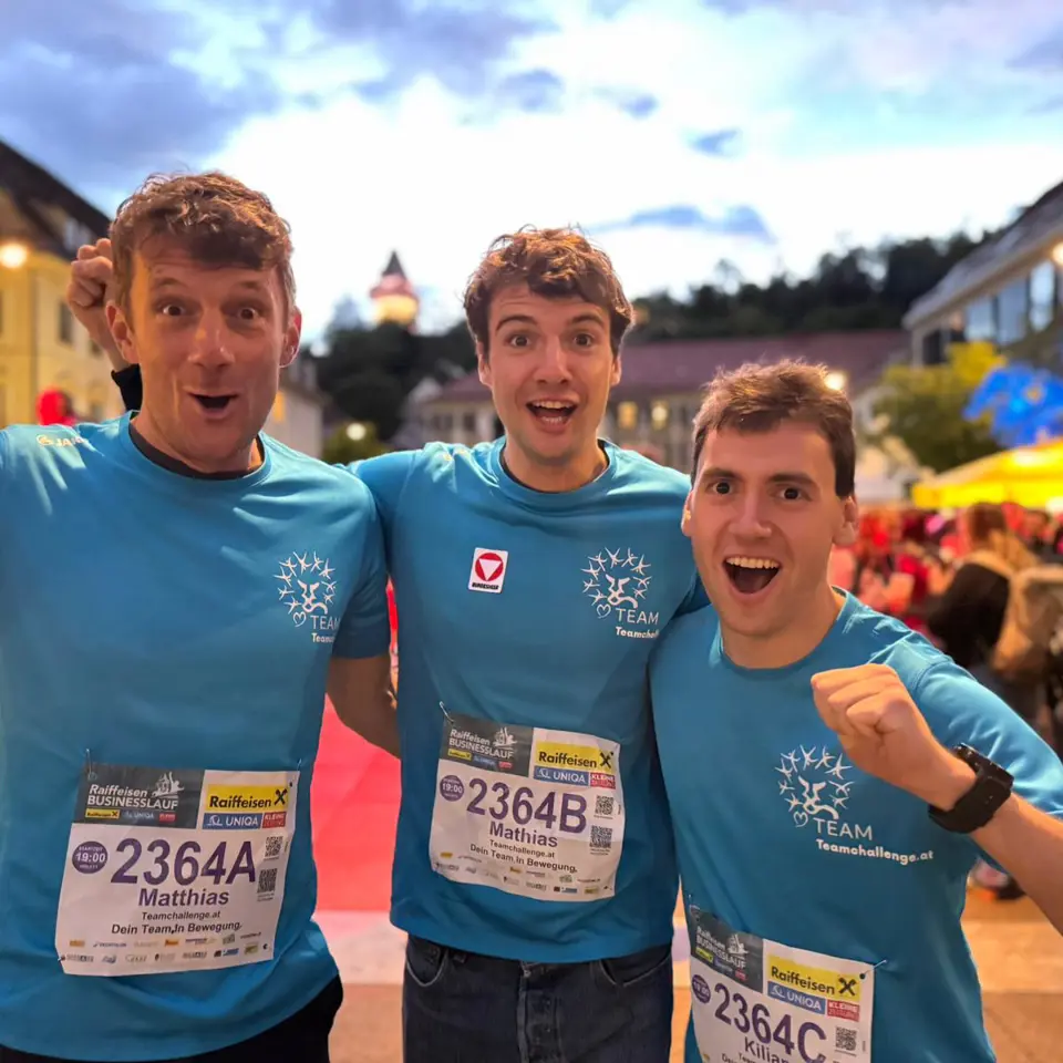 Das Team von Teamchallenge.at strahlt über den 3. Platz